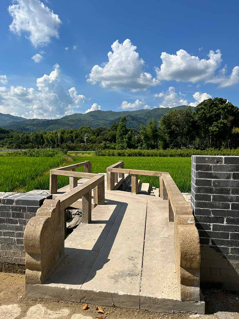 潍坊花岗岩仿古石材景区使用案例