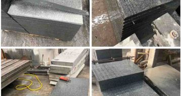 潍坊 芝麻黑地铺石材