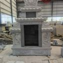 潍坊 芝麻灰高档墓碑、土墓，一套也支持定做