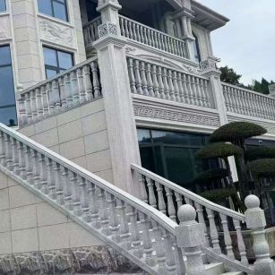 潍坊 芝麻白别墅，栏杆