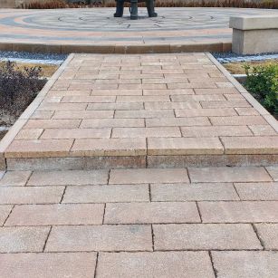 潍坊仿古石铺装效果