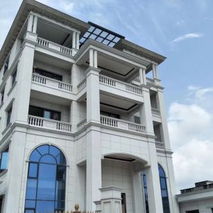 潍坊芝麻白别墅干挂效果展示