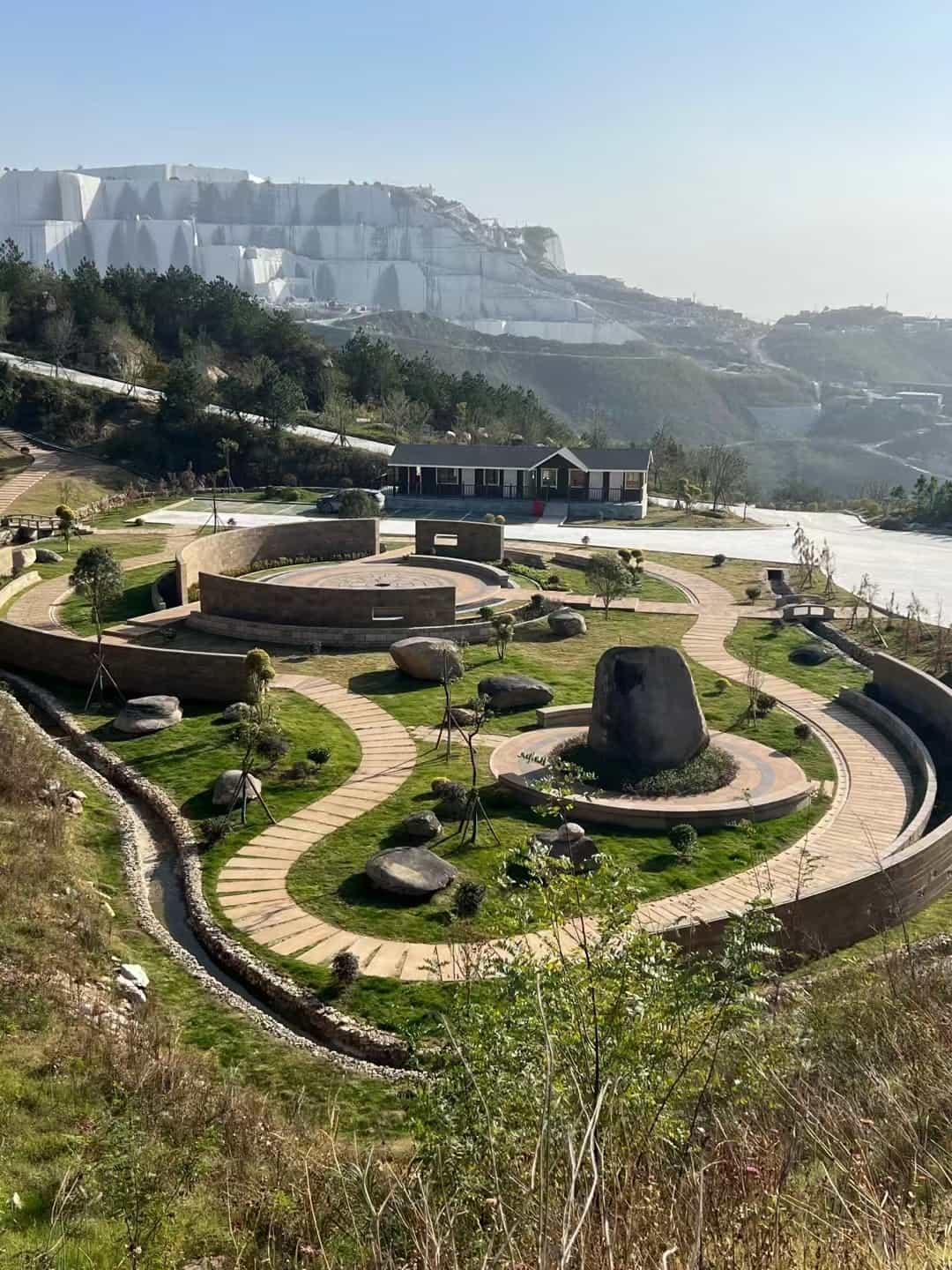 潍坊仿古石铺装整体效果
