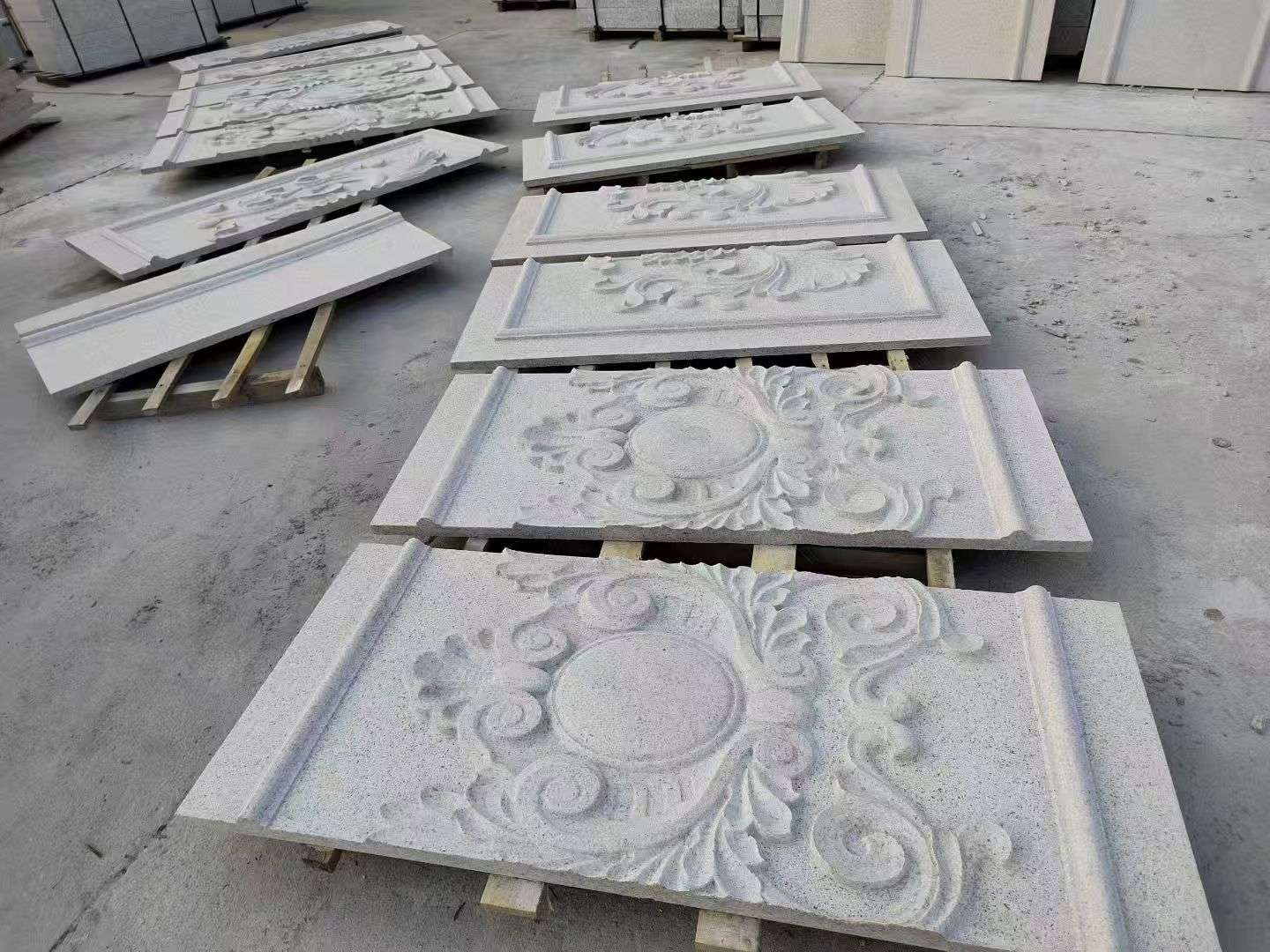 潍坊 芝麻白干挂雕花板