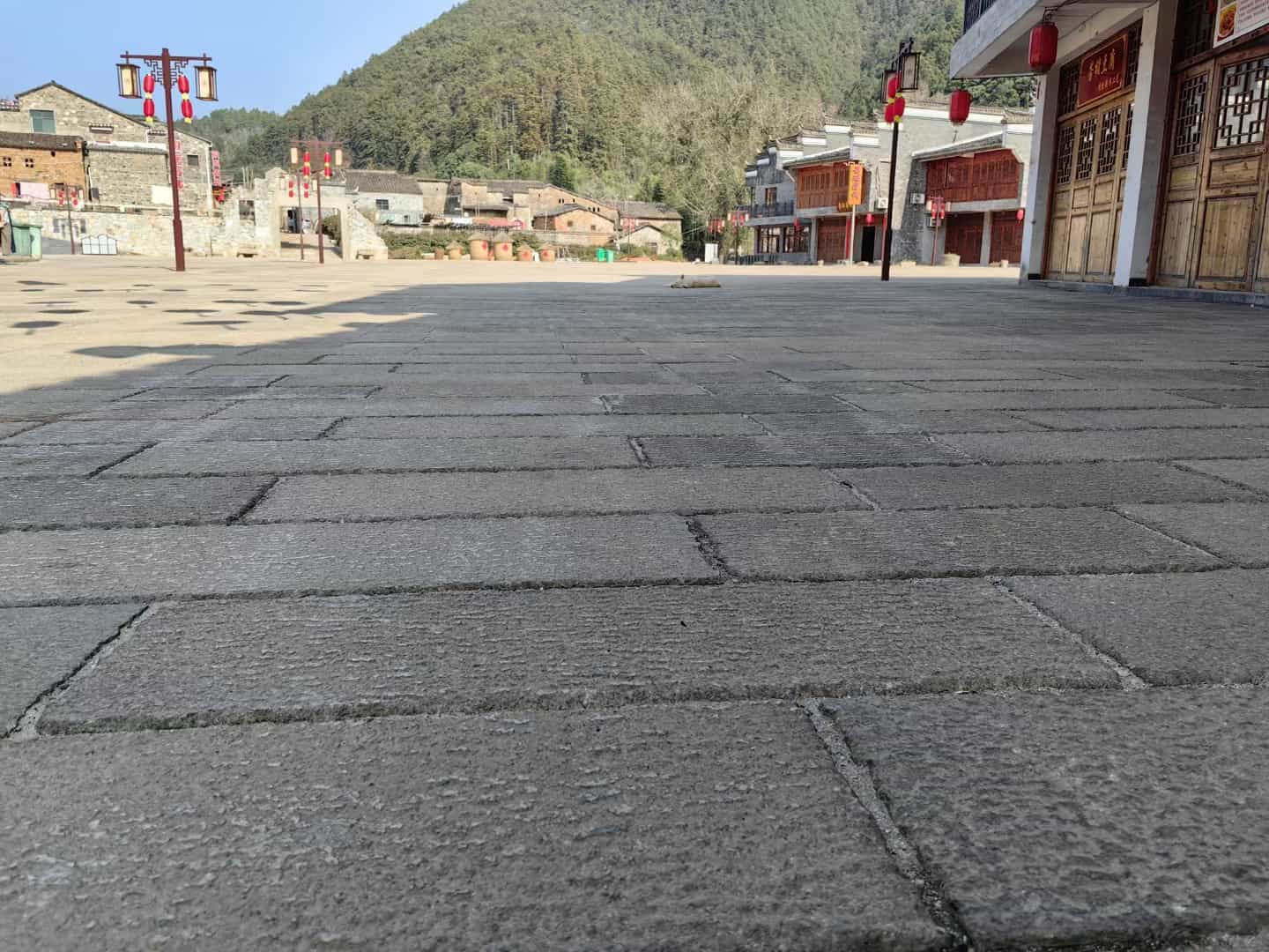 潍坊仿古石铺装效果