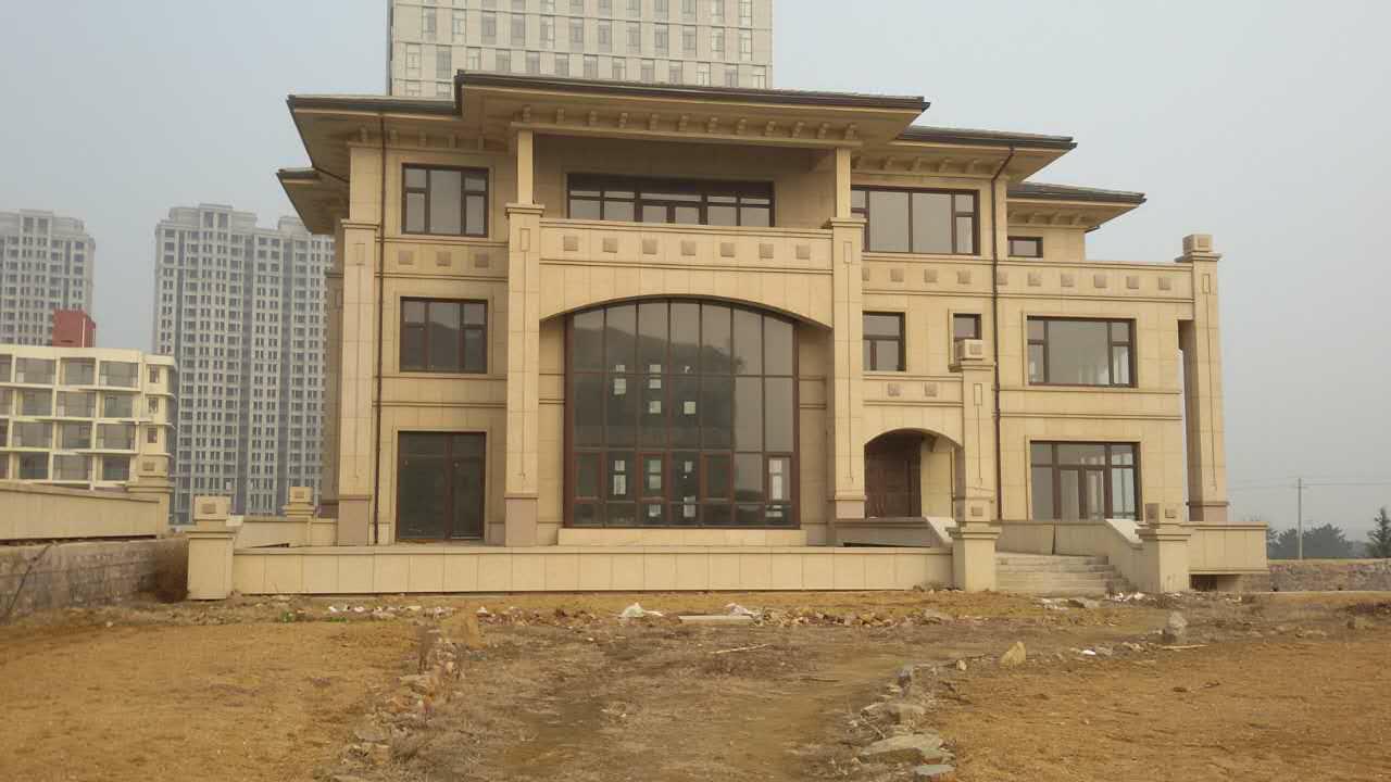 潍坊黄金麻外墙案例