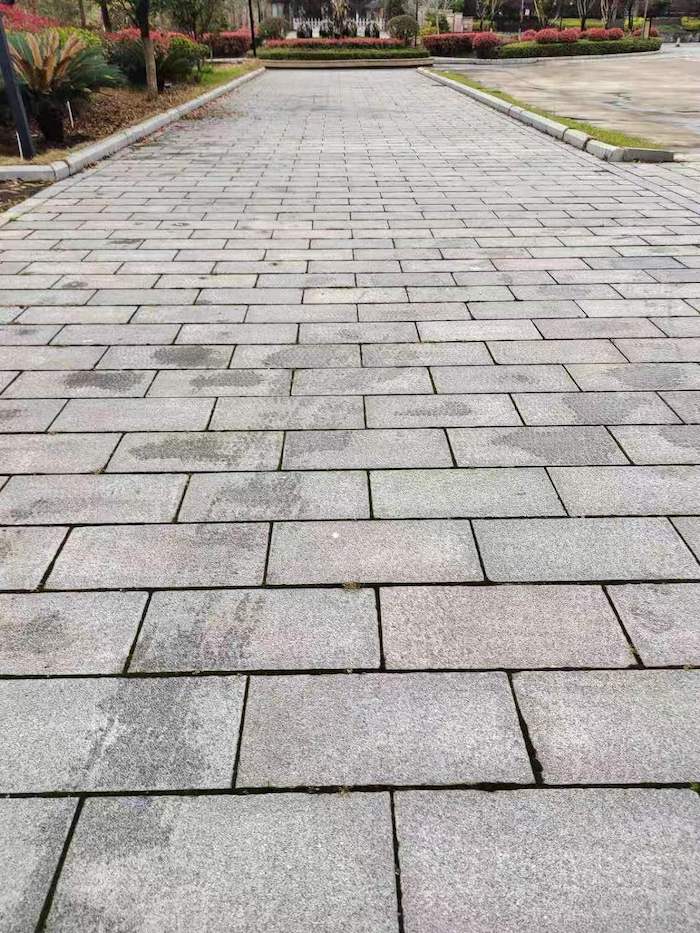 潍坊芝麻白园林地铺石